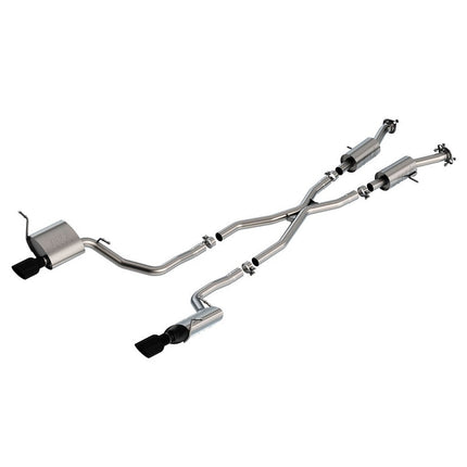 Borla 140835BC Cat-Back Exhaust for Jeep Grand Cherokee 3.6L V6 (2014-2021)