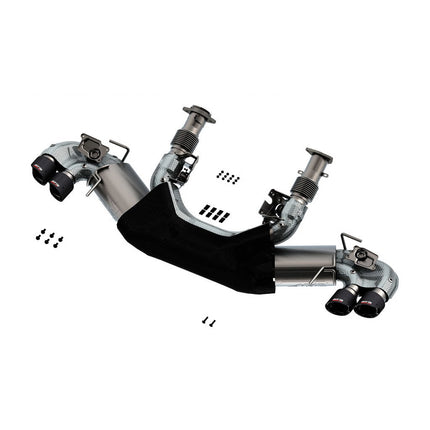 Borla ATAK Cat-Back Exhaust with Carbon Fiber Tips for Chevrolet Corvette C8 Stingray 6.2L V8 2020 to 2024 (140839CF)