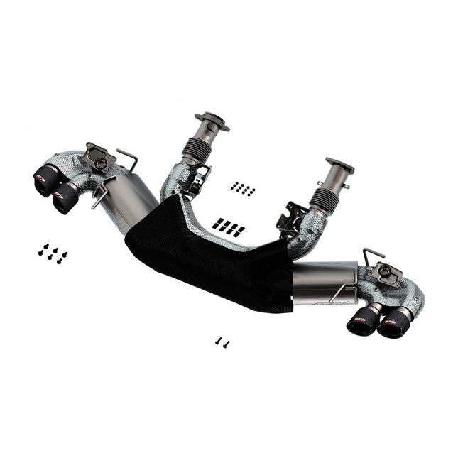 Borla ATAK Cat-Back Exhaust with Carbon Fiber Tips for Chevrolet Corvette C8 Stingray 6.2L V8 2020 to 2024 (140839CF)