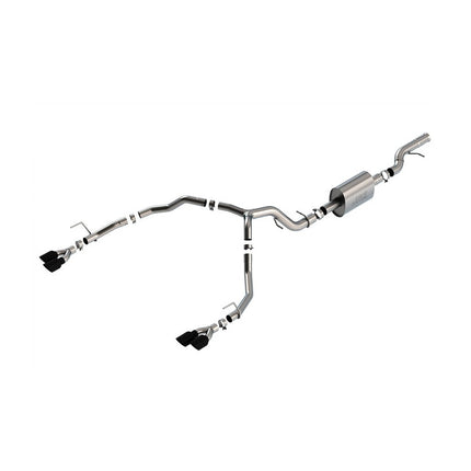 Borla 140859BC S-Type Cat-Back Exhaust for Chevrolet Tahoe / GMC Yukon 6.2L V8 (2021-2023)