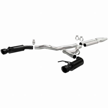 Magnaflow Competition Series black cat-back exhaust for Ford Mustang GT