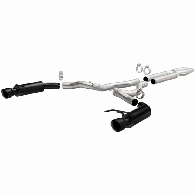 Magnaflow Competition Series black cat-back exhaust for Ford Mustang GT