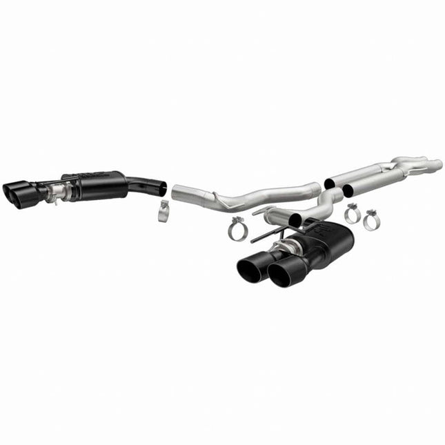 Magnaflow Competition Series black cat-back exhaust for Ford Mustang GT