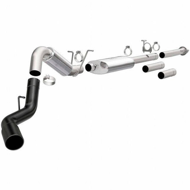 MagnaFlow 19376 Street Series Black Cat-Back Exhaust for Chevrolet Silverado 2500 HD (2011-2019)
