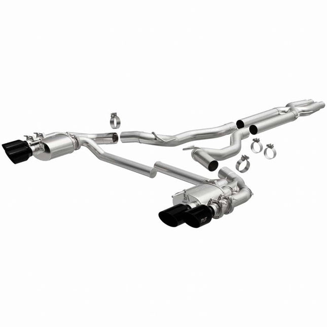 Magnaflow NEO Series black chrome cat-back exhaust for Ford Mustang GT