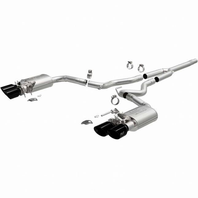 MagnaFlow Competition Series (Black Chrome) Cat-Back Exhaust for Ford Mustang 2024 - 19640