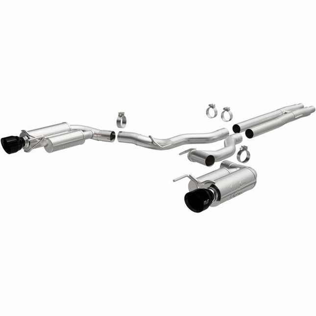 MagnaFlow 19645 Competition Series Cat-Back Exhaust for Ford Mustang GT 2024 (Black Chrome)
