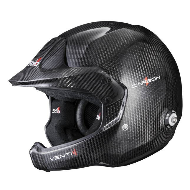 Stilo Venti4 WRC Carbon Open Face Racing Helmet (FIA 8859-2024, Snell SA2025) (AA0224BG1X)
