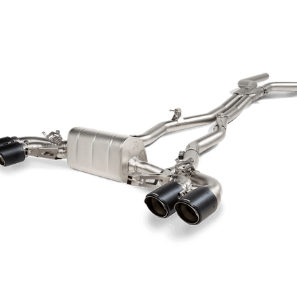 Akrapovic Evolution Line Titanium Cat-Back Exhaust for BMW M8 and M8 Competition F91 F92 (S-BM/T/23)
