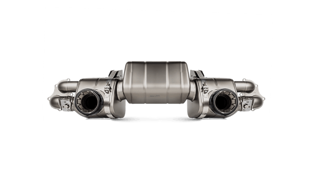 Akrapovic Slip-On Race Line Titanium Exhaust for Porsche 718 Cayman GT4 GTS 4.0 and Boxster GTS 4.0 (S-PO/TI/18)