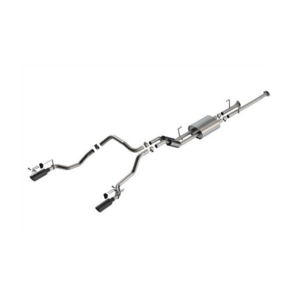 Borla 141027BC S-Type Cat-Back Exhaust for Toyota Tundra 4.6L/5.7L V8 (2014-2021)