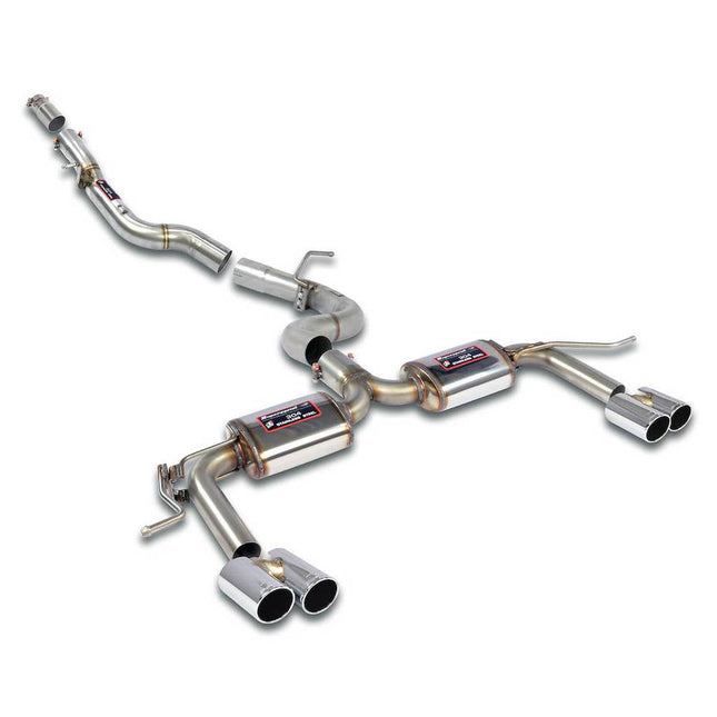 Supersprint 328410 Cat-Back Exhaust for VW Golf R Mk7 2.0 TSI