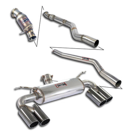 Supersprint Cat-Back Exhaust System for BMW M2 F87 (523520)