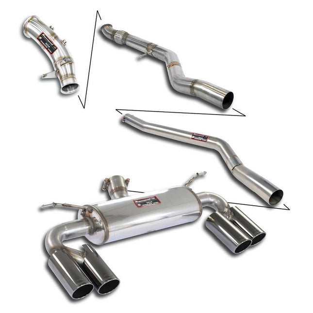 Supersprint Exhaust System for BMW M2 (F87) - 523530