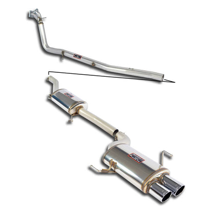 Supersprint 764020 Exhaust for Audi S2 80 B4