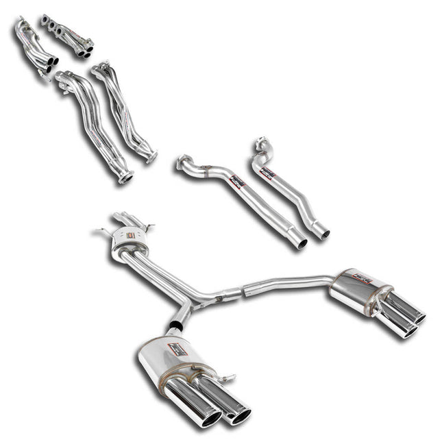 Supersprint 767710 cat-back exhaust for Audi S4 B8