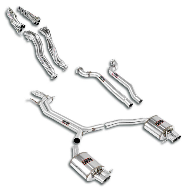 Supersprint 767770 cat-back exhaust for Audi S4 B8