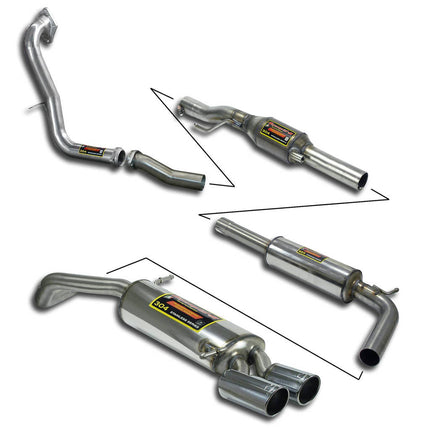 Supersprint 768930 Cat-Back Exhaust for VW Polo GTI 6C