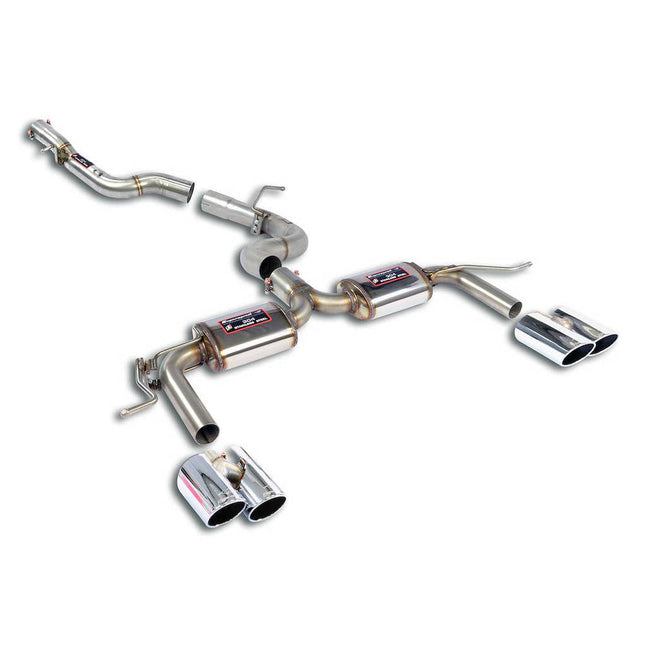 Supersprint 771850 Cat-Back Exhaust for VW Golf R Mk7 (2.0 TSI)