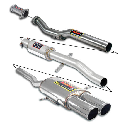 Supersprint 831610 Cat-Back Exhaust for Mini R56 Cooper S