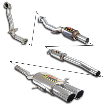 Supersprint 831620 Exhaust System for Mini Cooper S / SD (R56)