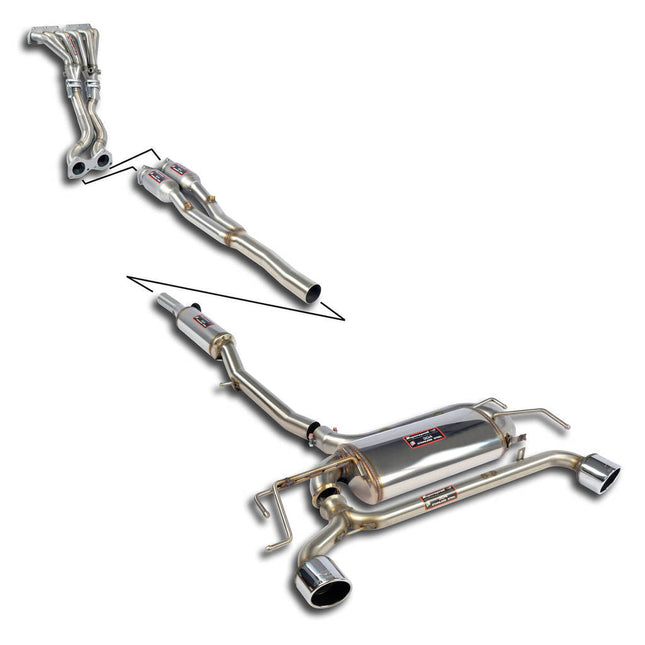 Supersprint 887810 Exhaust System for VW Golf R32 (Mk4)