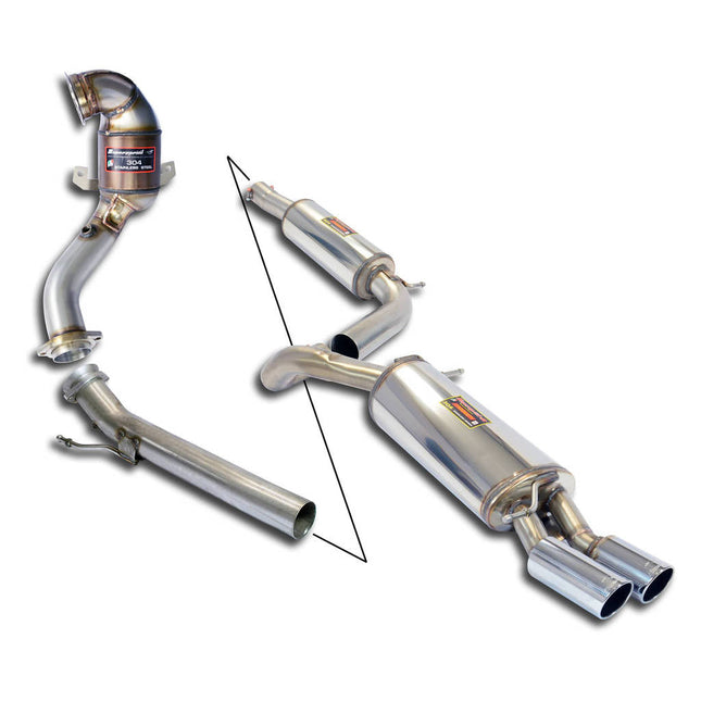Supersprint 889770 Exhaust System for Volkswagen Polo GTI 6C