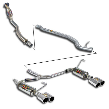 Supersprint Performance Exhaust System for Subaru WRX STI 2015 (963150)