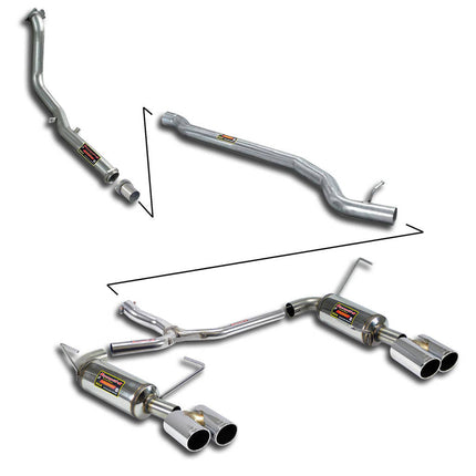 Supersprint 963160 Exhaust System for Subaru WRX STI (2015+)