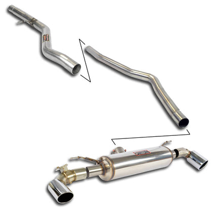 Supersprint 987360 Exhaust System for BMW 1 Series (F20/F21)