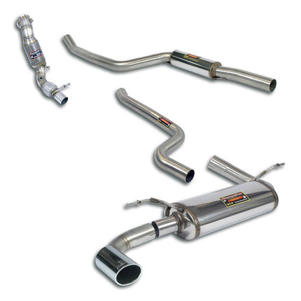 Supersprint 988340 Cat-Back Exhaust System for BMW 1 Series F20 & F21
