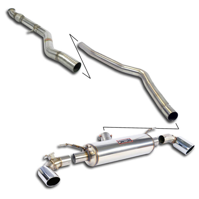 Supersprint 988510 Exhaust System for BMW 1 Series (F20 / F21)