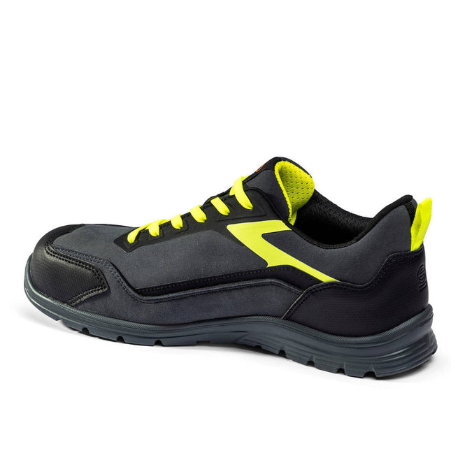 Sparco Nitro Kalle S3S Mechanics Shoes - Black/Fluo Orange