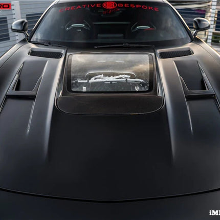 DarwinPro IMP Carbon Fiber Hood for Mercedes-AMG GT / GT S / GT C / GT R 2015-2020, image 5