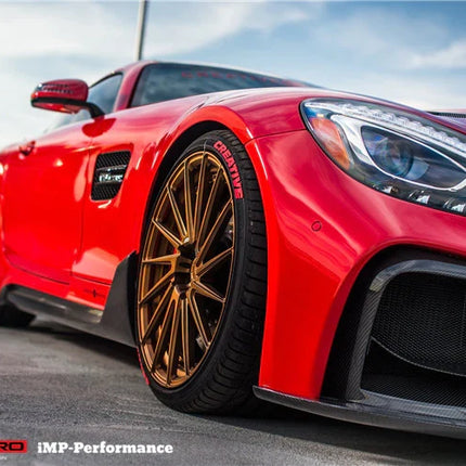 DarwinPro IMP Style Partial Carbon Fiber Side Skirts for Mercedes-AMG GT / GT S 2015-2022, image 5