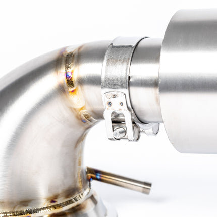 JCR Titanium Race Pipe Silenced for Porsche 992 GT3 RS S/T