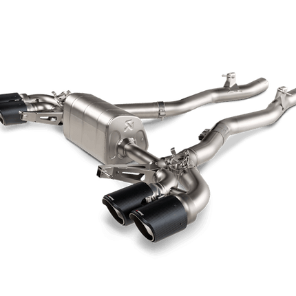 Akrapovic Slip-On Line Titanium Exhaust for BMW M8 and M8 Competition F91 F92 2021 to 2024 (S-BM/T/22H)