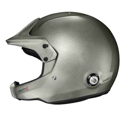 Stilo Venti4 WRC Composite Open Face Racing Helmet Titanium (FIA 8859-2024, Snell SA2025) (AA0224BG2X)
