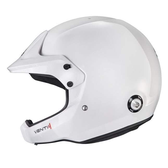Stilo Venti4 WRC Composite Open Face Racing Helmet White (FIA 8859-2024, Snell SA2025) (AA0224BG2X-0101)