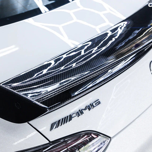 DarwinPro RZS Style Carbon Fiber Trunk Spoiler for Mercedes-AMG GT / GT S / GT C 2015-2020, image 3