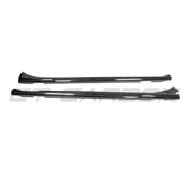 Porsche Taycan Carbon Fibre Side Skirts CT5483
