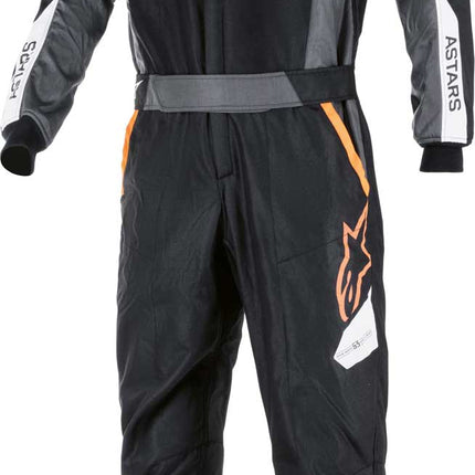 Alpinestars Atom Graph Race Suit Black Orange front