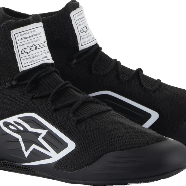 Alpinestars Supertech Black racing shoe front