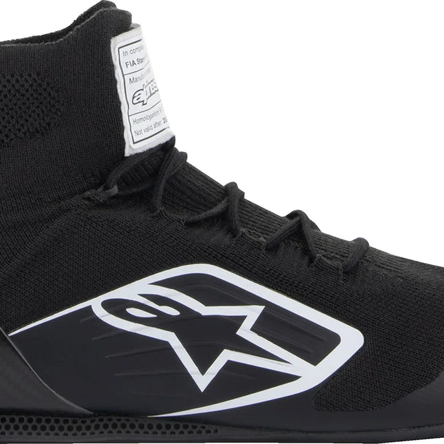 Alpinestars Supertech Black racing shoe side