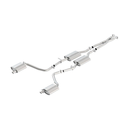 Borla 140649 S-Type Cat-Back Exhaust for Dodge Challenger GT / SXT V6 3.6L (2015-2023)