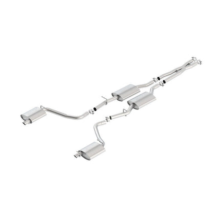 Borla 140650 ATAK Cat-Back Exhaust for Dodge Challenger SXT GT 3.6L V6 (2015-2023)