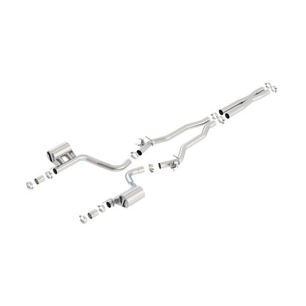 Borla 140669 ATAK Cat-Back Exhaust for Dodge Charger SRT Hellcat 6.2 Supercharged V8 (2015-2023)