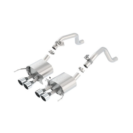 Borla 11863 ATAK Axle-Back Rear Section for Chevrolet Corvette C7 6.2L AFM (2014-2019)