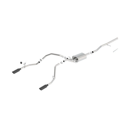 BORLA Touring Cat-Back Exhaust for Chevrolet Silverado / GMC Sierra 5.3L V8 2014-2016 (140538BC)