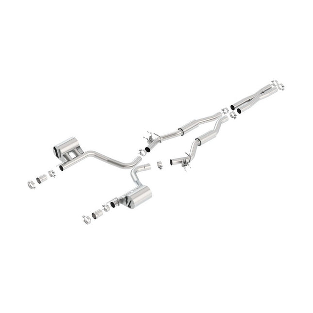 Borla 140677 S-Type Cat-Back Exhaust for Dodge Challenger SRT 392 and Scat Pack 6.4L (2015-2023)